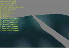 Choppy water and Gerstner wave nodes side by side