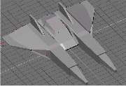 Draft of Lance space fighter