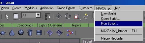 open MaxScript -> Run Script