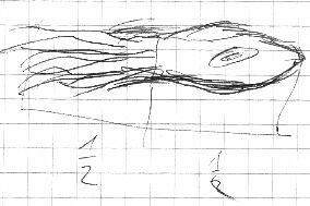 Draft of a second medium alien ship