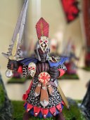 The original model with sword and painted